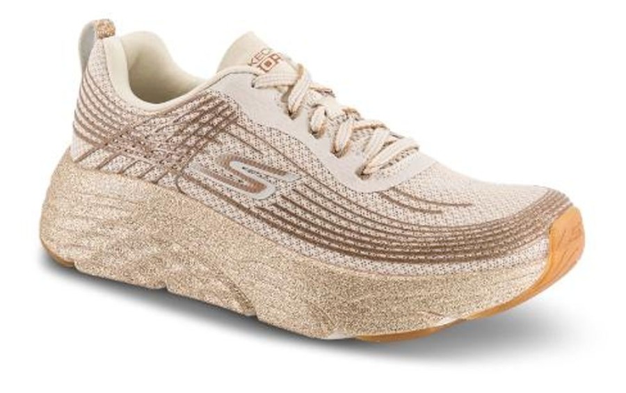 Kvinder Skechers | Skechers Sneaker Guld 128263