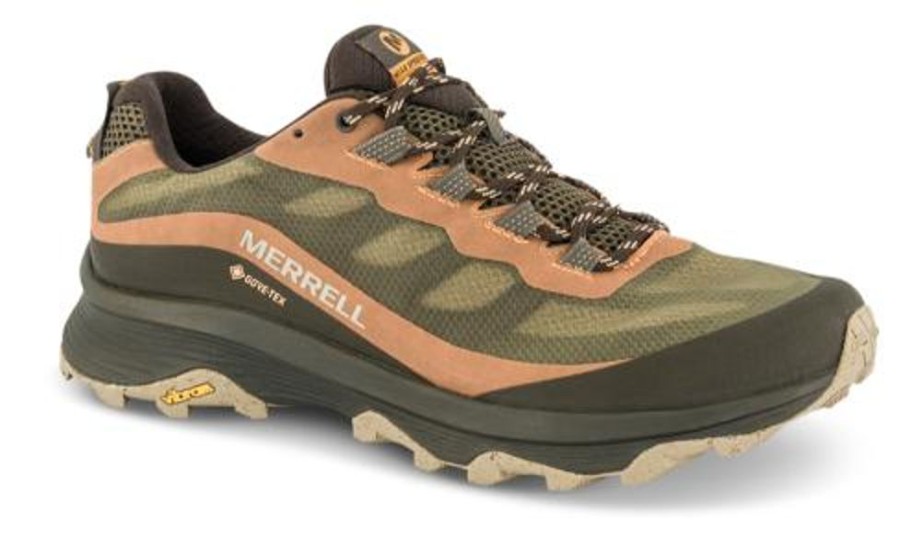 Maend Merrell | Merrell Kraftig Stovle Gron Moab Speed Gtx