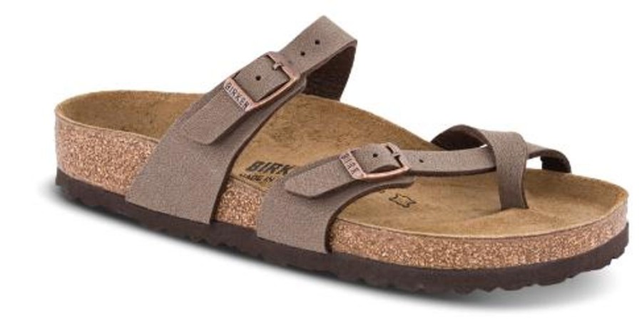 Kvinder Birkenstock | Birkenstock Mayria Birko-Flor Mocha Brun 71063