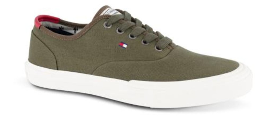 Maend Tommy Hilfiger | Tommy Hilfiger Sneaker Oliven Fm0Fm02670