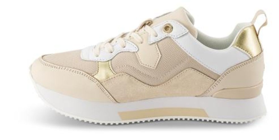 Kvinder Tommy Hilfiger | Tommy Hilfiger Sneaker Beige Fw0Fw05807Aa8