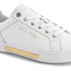 Kvinder Tommy Hilfiger | Tommy Hilfiger Damesko Med Snore Hvid Fw0Fw06454Ybr