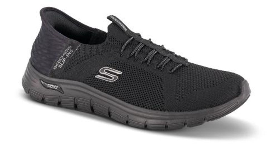 Kvinder Skechers | Skechers Sneaker Sort 104379