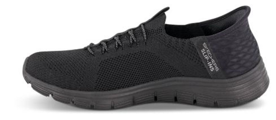 Kvinder Skechers | Skechers Sneaker Sort 104379