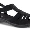 Kvinder Rieker | Rieker Damesandal Sort 60870-00