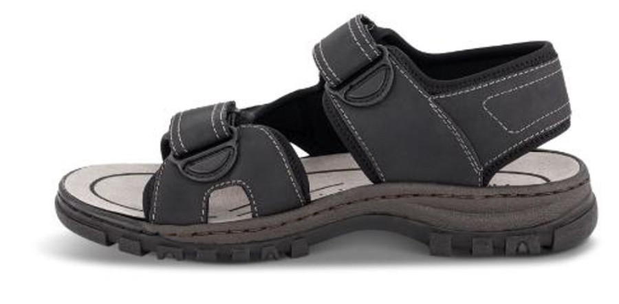 Maend Rieker | Rieker Herresandal Sort 25053-00