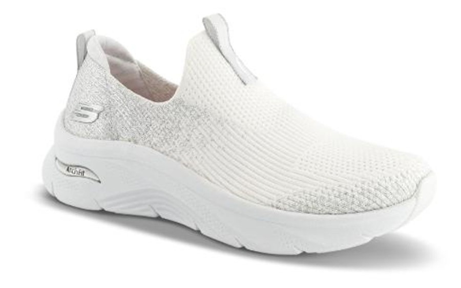 Kvinder Skechers | Skechers Sneaker Hvid 149689