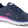 Kvinder Skechers | Skechers Sneaker Marinebla 13058