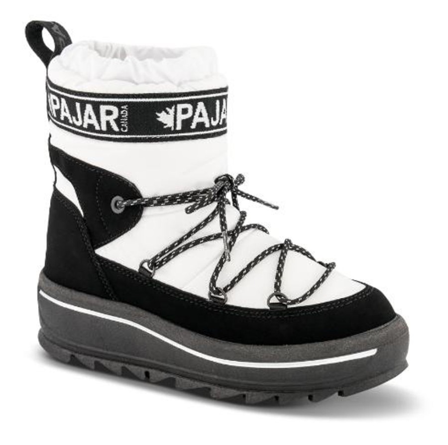 Kvinder Pajar | Pajar Snowboot Hvid Pdpab00624.01