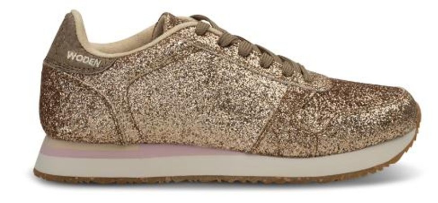 Kvinder Woden | Woden Sneaker Guld Wl042