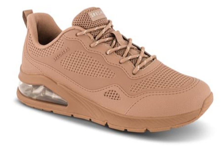 Kvinder Skechers | Skechers Sneaker Brun 177140