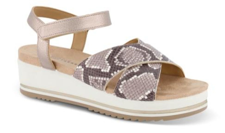 Kvinder Nordic Softness | Nordic Softness Damesandal Beige