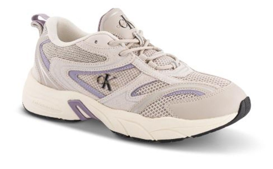 Kvinder Calvin Klein | Calvin Klein Sneaker Hvid Yw0Yw00891Acf