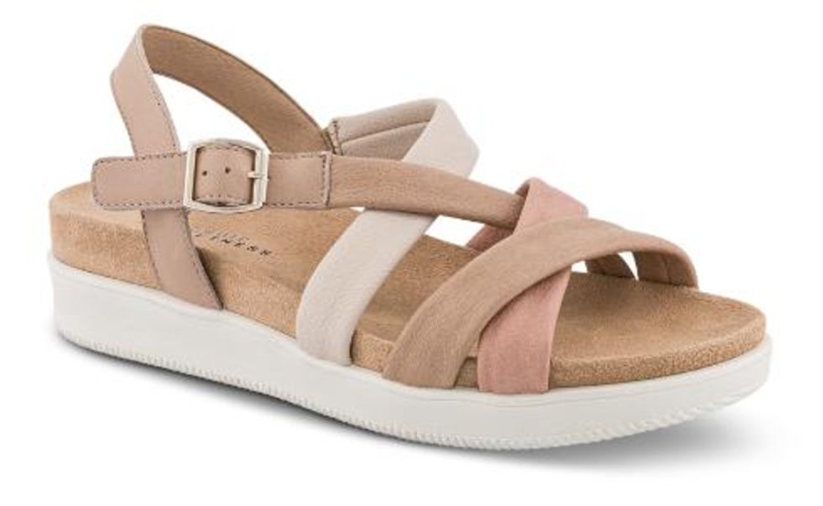 Kvinder Nordic Softness | Nordic Softness Damesandal Beige 4224160383