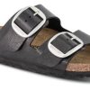 Kvinder Birkenstock | Birkenstock Arizona Big Buckle Sort 1027413 Narrow