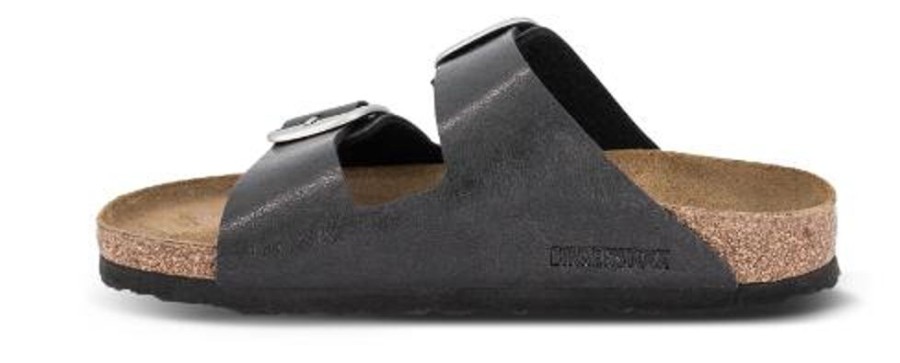 Kvinder Birkenstock | Birkenstock Arizona Big Buckle Sort 1027413 Narrow