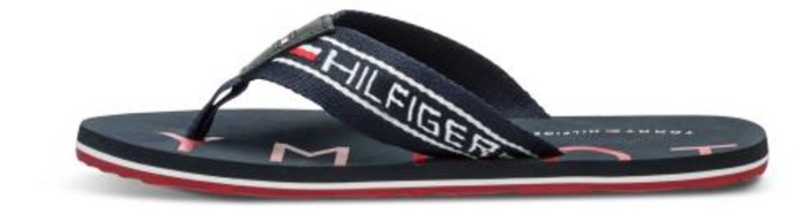 Maend Tommy Hilfiger | Tommy Hilfiger Badesandal Navy Fm0Fm02075