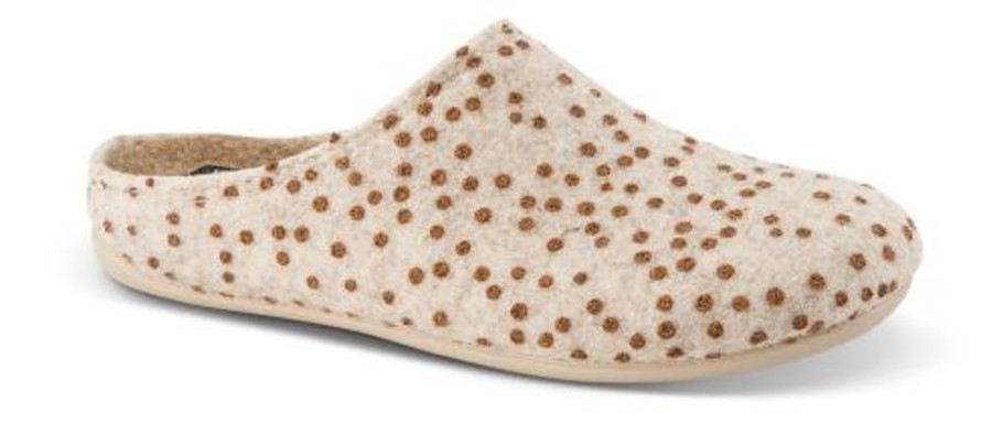 Kvinder Zafary | Zafary Dame Hjemmesko Beige 6412501281