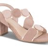 Kvinder Marco Tozzi | Marco Tozzi Damesandal Med Hael Beige 2-28347-42